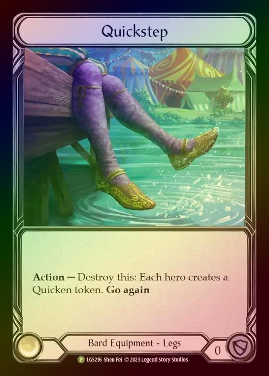 【RF】[Bard] Quickstep [LGS216] (Promo) Rainbow Foil
