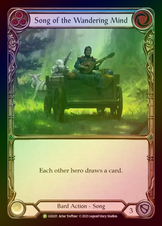 【RF】[Bard] Song of Wandering Mind [LGS221] (Promo) Rainbow Foil