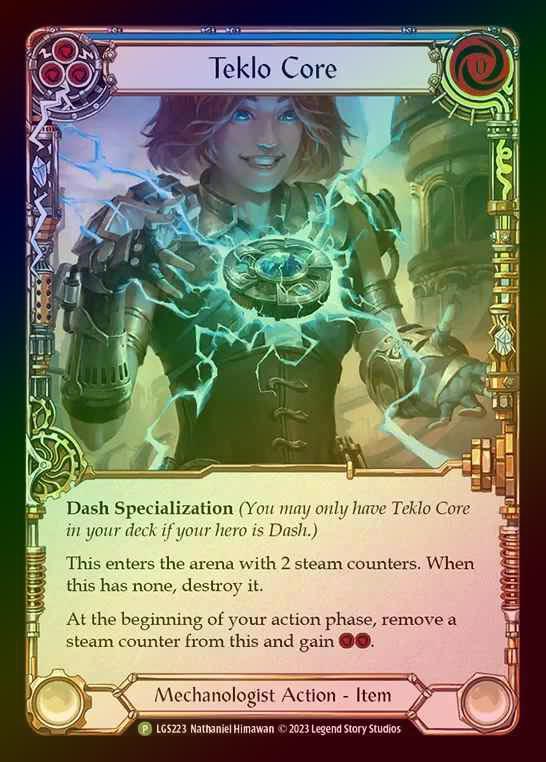 【CF】[Mechanologist] Teklo Core [LGS223] (Promo) Cold Foil