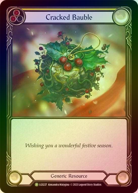 【RF】[Generic] Cracked Bauble [LGS227] (Promo) Rainbow Foil