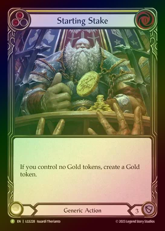 【CF】[Generic] Starting Stake [LGS228] (Promo) Cold Foil