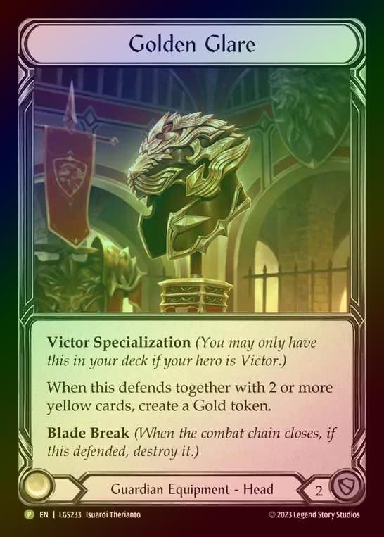 【RF】[Guardian] Golden Glare [LGS233] (Promo) Rainbow Foil