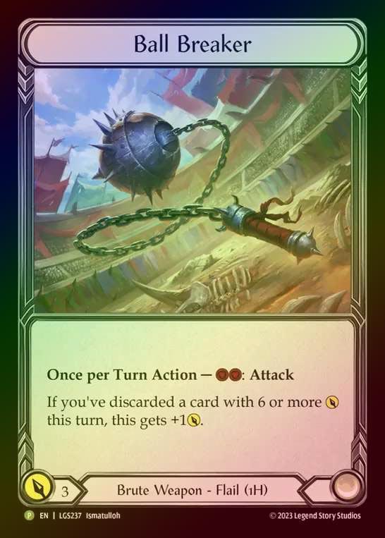 【RF】[Brute] Ball Breaker [LGS237] (Promo) Rainbow Foil