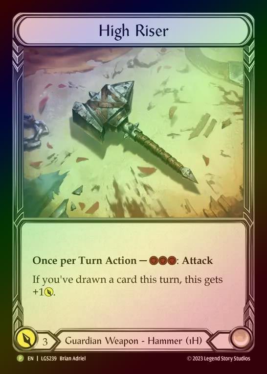 【RF】[Guardian] High Riser [LGS239] (Promo) Rainbow Foil