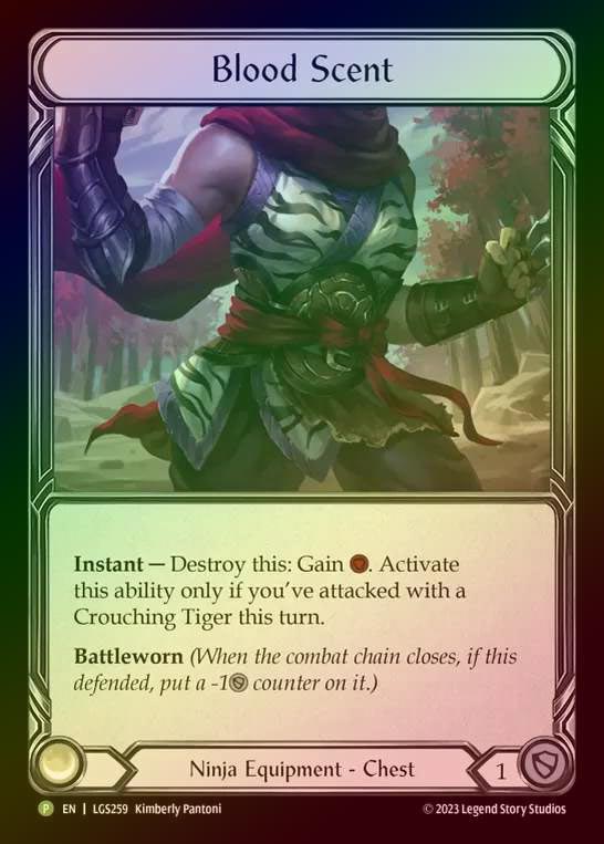 【CF】[Ninja] Blood Scent [LGS259] (Promo) Cold Foil