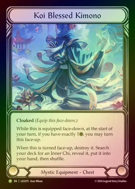 【RF】[Mystic] Koi Blessed Kimono [LGS275] (Promo) Rainbow Foil