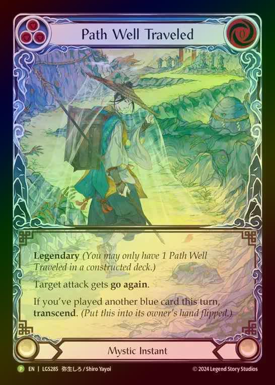 【RF】[Mystic] Path Well Travelled // Inner Chi (Extended Art) [LGS285] (Promo) Rainbow Foil
