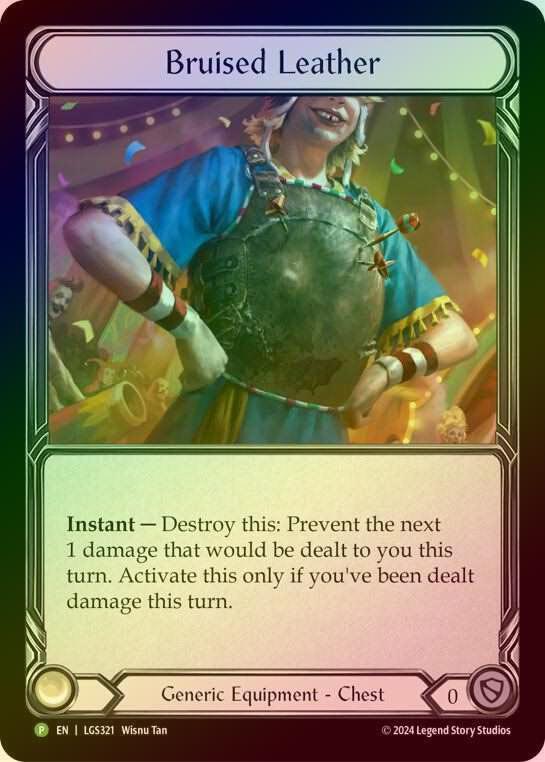 【RF】[Generic] Bruised Leather [LGS321] (Promo) Rainbow Foil