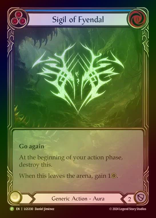【RF】[Generic] Sigil of Fyendal (Extended Art) [LGS330] (Promo) Rainbow Foil