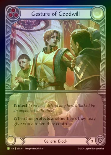 【RF】[Generic] Gesture of Goodwill [LGS361-P]