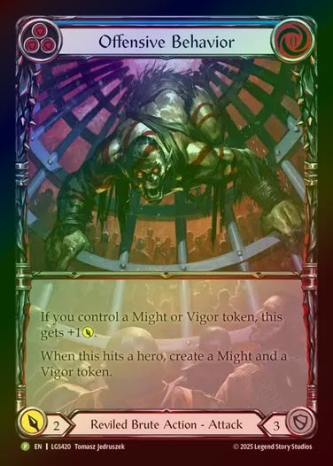 【CF】[Reviled Brute] Offensive Behavior (Extended Art)  [LGS420-P]