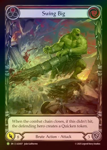 【RF】[Brute] Swing Big (Extended Art)  [LGS427-P]