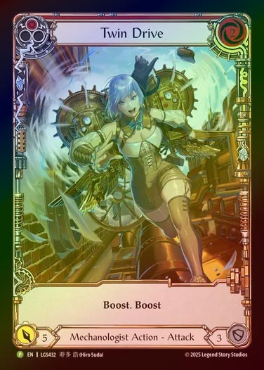 【RF】[Mechanologist] Twin Drive (Extended Art)  [LGS432-P]