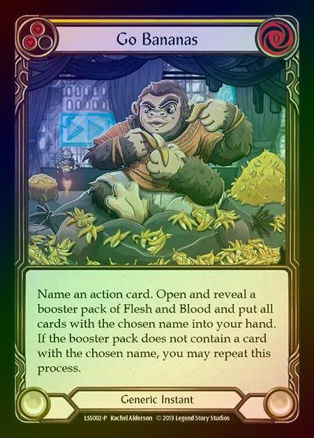 【RF】[Generic] Go Bananas [LSS002] (Promo) Rainbow Foil
