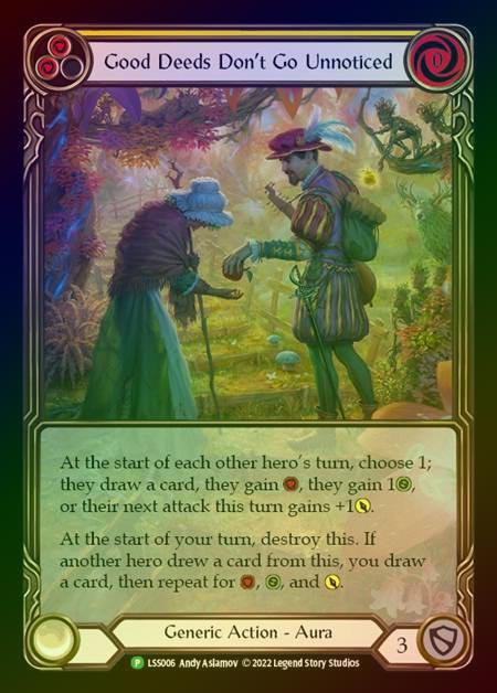 【RF】[Generic] Good Deeds Don't Go Unnoticed [LSS006] (Promo) Rainbow Foil