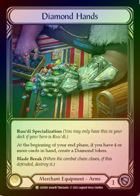 【CF】[Merchant] Diamond Hands [LSS008] (Promo) Cold Foil