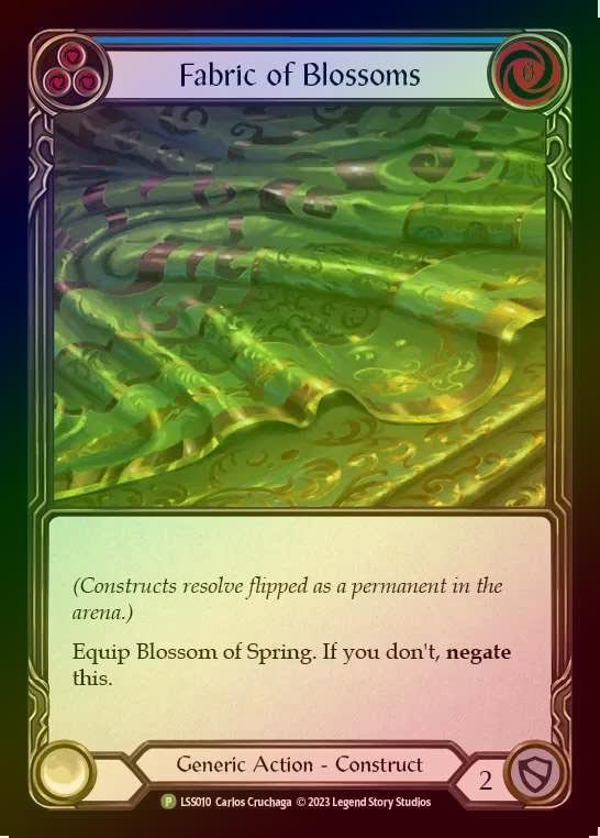 【CF】[Generic] Fabric of Blossoms // Blossom of Spring [LSS010] (Promo) Cold Foil