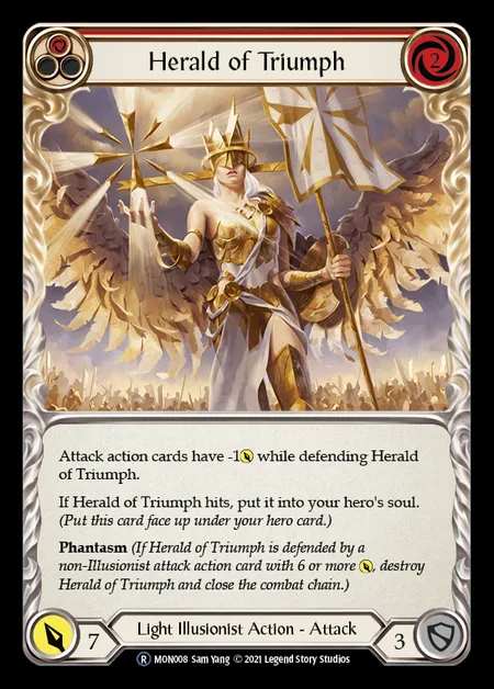 [Light Illusionist] Herald of Triumph [UL-MON008-R] (red)