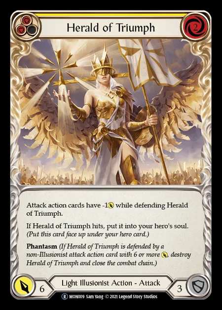[Light Illusionist] Herald of Triumph [UL-MON009-R] (yellow)