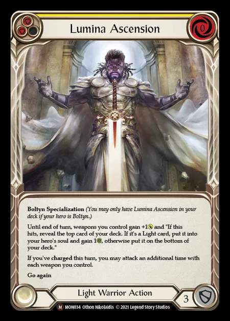 [Light Warrior] Lumina Ascension [UL-MON034-M]