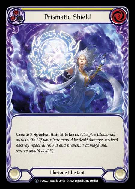 [Illusionist] Prismatic Shield [UL-MON093-R] (yellow)
