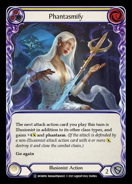 [Illusionist] Phantasmify [UL-MON096-R] (yellow)