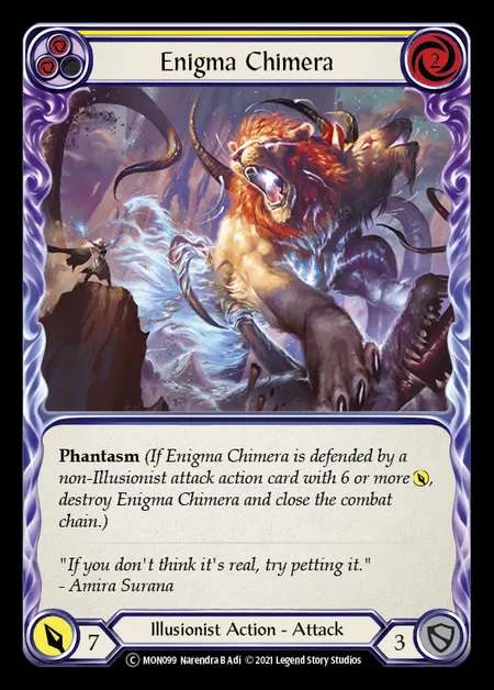 [Illusionist] Enigma Chimera [UL-MON099-C] (yellow)