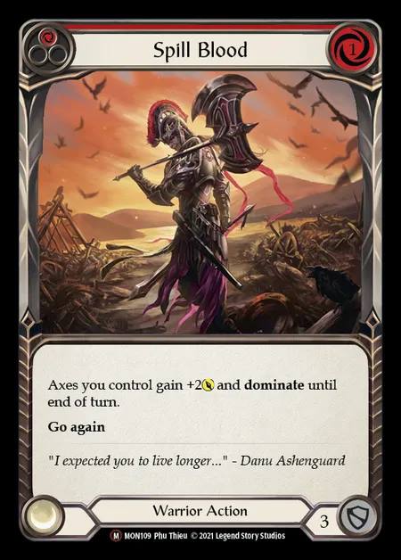 [Warrior] Spill Blood [UL-MON109-M]