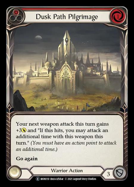 [Warrior] Dusk Path Pilgrimage [UL-MON110-R] (red)
