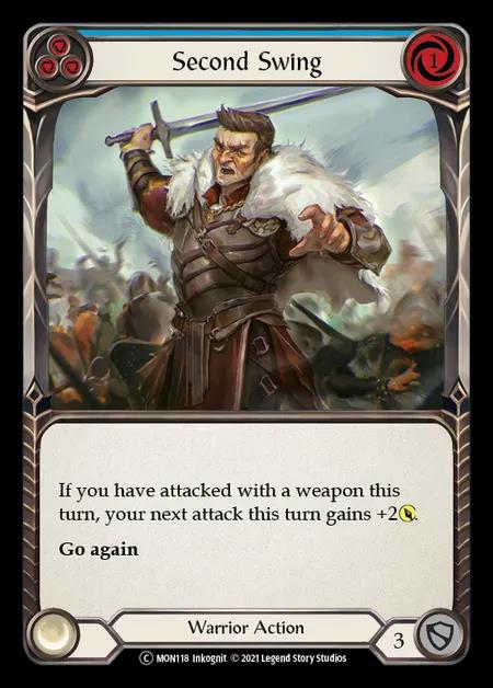 [Warrior] Second Swing [UL-MON118-C] (blue)