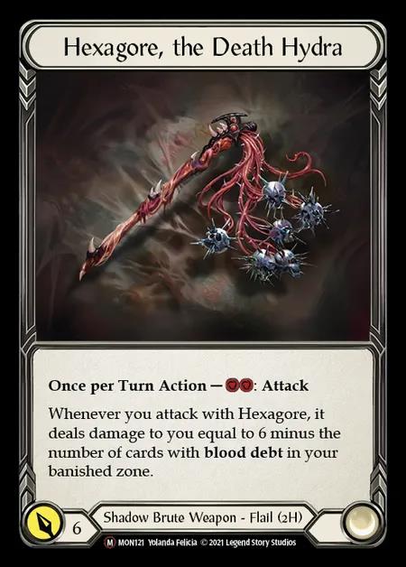 [Shadow Brute] Hexagore, the Death Hydra [UL-MON121-M]
