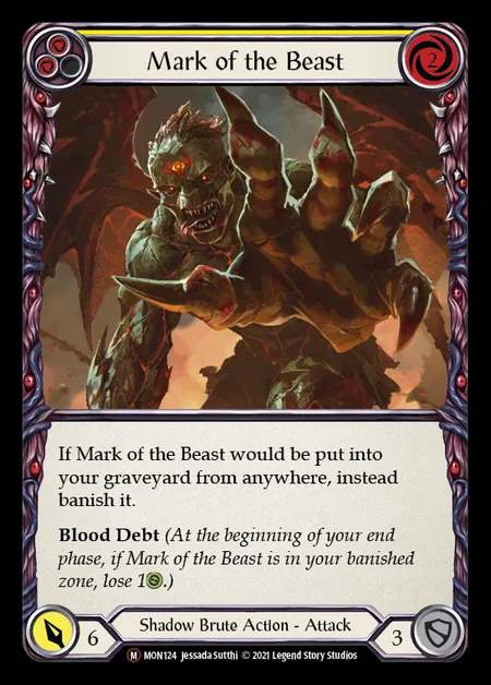 [Shadow Brute] Mark of the Beast [UL-MON124-M]