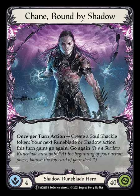 [Shadow Runeblade] Chane, Bound by Shadow [UL-MON153-T]