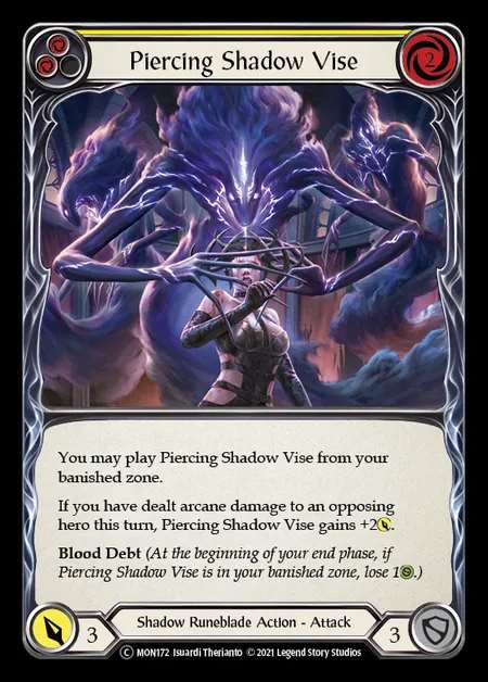 [Shadow Runeblade] Piercing Shadow Vise [UL-MON172-C] (yellow)