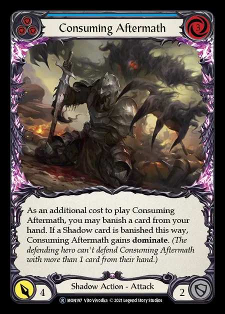 [Shadow] Consuming Aftermath [UL-MON197-R] (blue)