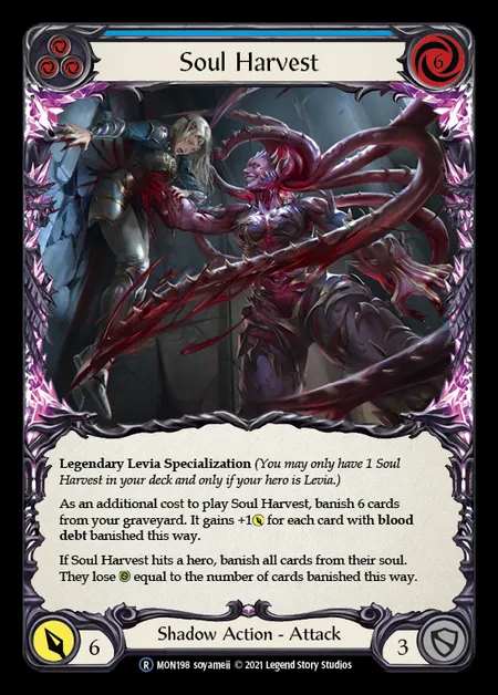 [Shadow] Soul Harvest [UL-MON198-R] (blue)