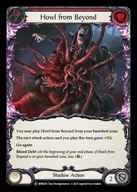 [Shadow] Howl from Beyond [UL-MON200-R] (red)