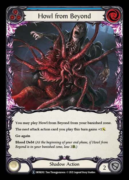 [Shadow] Howl from Beyond [UL-MON202-R] (blue)