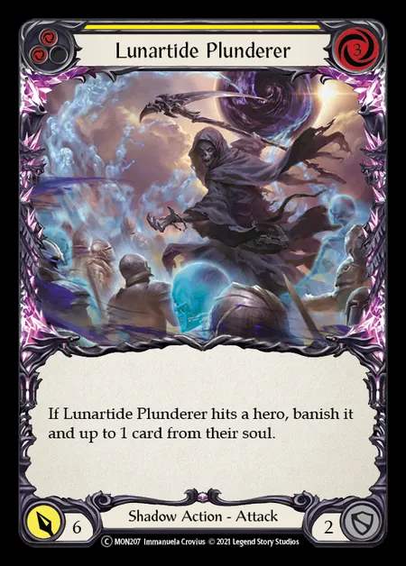 [Shadow] Lunartide Plunderer [UL-MON207-C] (yellow)