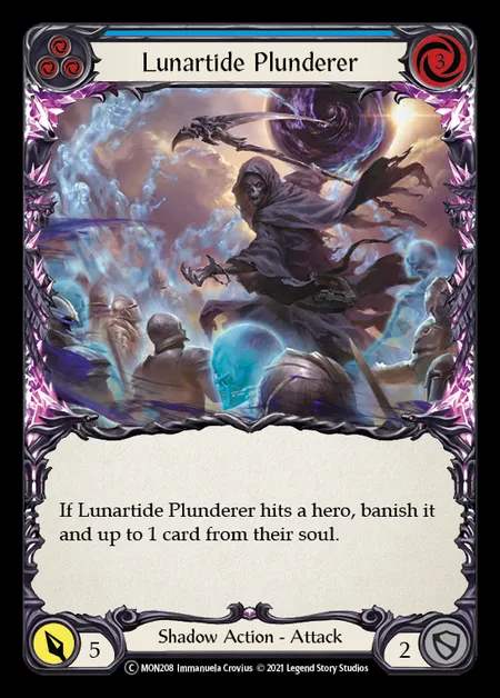 [Shadow] Lunartide Plunderer [UL-MON208-C] (blue)