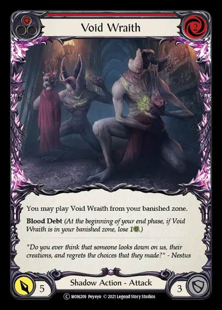 [Shadow] Void Wraith [UL-MON209-C] (red)