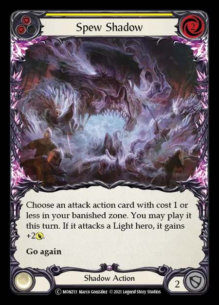 [Shadow] Spew Shadow [UL-MON213-C] (yellow)