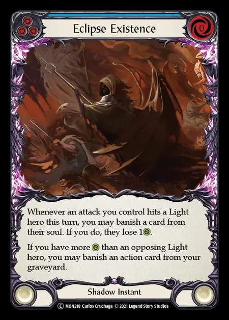 [Shadow] Eclipse Existence [UL-MON218-C] (blue)