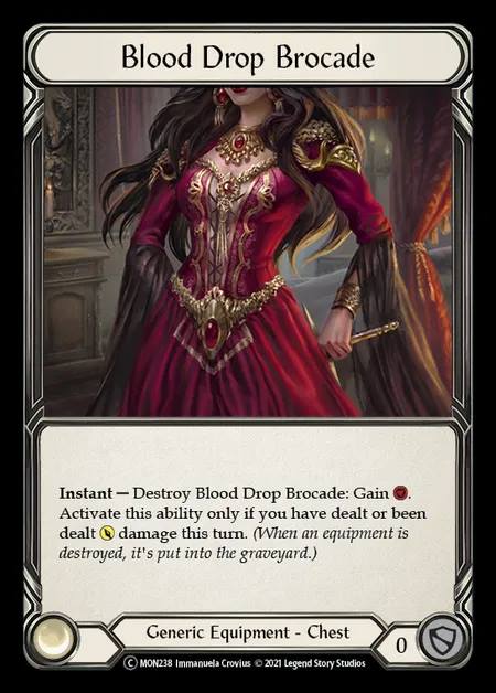 [Generic] Blood Drop Brocade [UL-MON238-C]