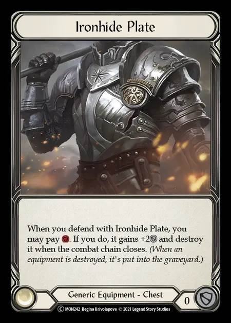 [Generic] Ironhide Plate [UL-MON242-C]