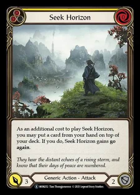 [Generic] Seek Horizon [UL-MON252-R] (yellow)