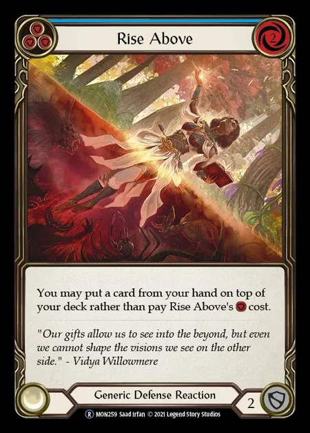 [Generic] Rise Above [UL-MON259-R] (blue)