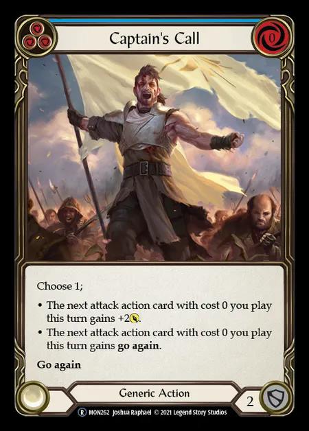 [Generic] Captain's Call [UL-MON262-R] (blue)