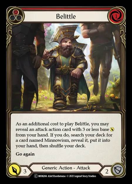 [Generic] Belittle [UL-MON266-C] (red)