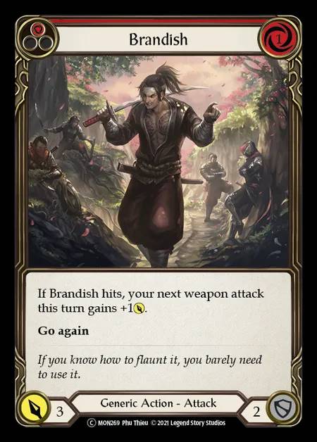 [Generic] Brandish [UL-MON269-C] (red)